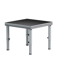 1.22x1.22m 2x1m cadre en aluminium réglable moderne Simple mariage danse plate-forme étapes