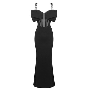 Elegant Black Western Frock - Perfect for Any Occasion