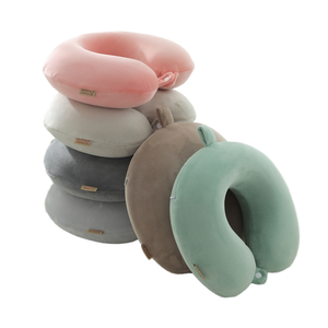 Bán Buôn Xách Tay Hình Chữ U Cổ Du Lịch Gối Bộ Nhớ Bọt Đầy Chống Tĩnh Có Thể Tháo Rời Có Thể Giặt Khách Sạn Máy Bay Sử Dụng Dệt Kim - Product Image 4