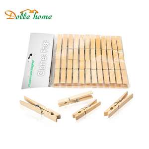 Pinces <span class=keywords><strong>à</strong></span> <span class=keywords><strong>linge</strong></span> en <span class=keywords><strong>bois</strong></span> miniatures de haute qualité, fabriquées en <span class=keywords><strong>bois</strong></span>, <span class=keywords><strong>à</strong></span> suspendre - Product Image 4