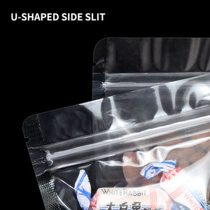 Em Estoque Auto-Selagem Zipper Lock Bags-Sacos Poli Transparente & Pequeno Transparente Impresso LDPE Resealable Zipper Sacos De Plástico - Product Image 4