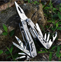 Pinces Multitools de Poche en Acier Inoxydable 2026 pour Dropshipping, Outil Manuel Couteau Tournevis pour le Camping, la Chasse et la Randonnée