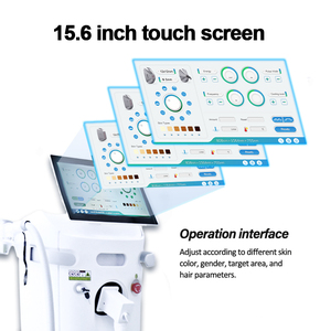 Máquina de depilación láser de diodo de 3 ondas profesional 1064nm 808nm 755nm Depilación con sistema de refrigeración Depilación para hombres y mujeres - Product Image 3