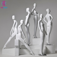 Fabrikpreis Mattweiße Ganzkörper-Schaufensterpuppen Weiblicher Mannequin-Torso