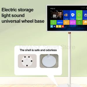 21.5 Inch LED Backlit Full HD 1080p White Portable Touch Screen <b>Android</b> 13 Smart <b>TV</b> With Wi-Fi and Built-In Speaker LED Backligh - Product Image 3