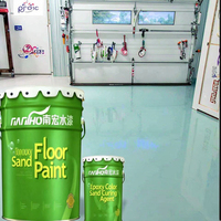 Cat Epoxy Resin Dua Komponen Berbasis Air untuk Lantai Pasir, Warna-warni, Cair, untuk Industri, Merek OEM Kustom, Guangdong