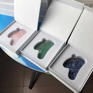 Alat Pijat Kerokan Batu Akik Wajah, Rol Batu Bian Gua Sha Batu Kecubung - Product Image 3