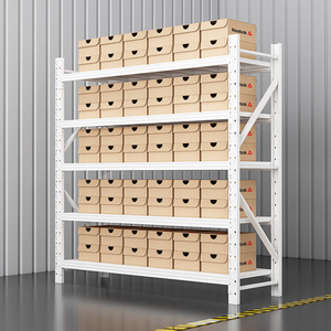 Estanterías de Almacén Universales Ajustables, Sólidas y Fáciles de Instalar, para Almacenamiento de Mercancías a Granel en Fábricas y Supermercados - Product Image 2