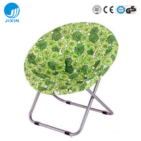 Chaises pliantes en demi-lune pour adultes, pour l'intérieur et l'extérieur du jardin, chaises à vaisselle, chaise pliante rembourrée en tube d'acier