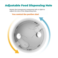 Jouet d'alimentation lente pour animaux de compagnie Offre Spéciale-Distributeur de friandises étanche pour chats et chiens, boule oscillante interactive d'entraînement à l'intelligence