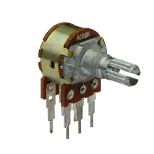 a10k potentiometer a103 a100k a 20k 90 degree 8mm potentiometers 11 detent potentiometer