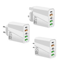65W USB C Chargeur Charge Rapide 3.0 PD QC USB Type C Adaptateur D'alimentation pour iPhone Entrée 5V/2A