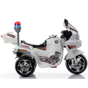 Classically Ride on Toy Motorcycle Toys Kids Electric With Music Light <strong>Police</strong> <strong>Bike</strong> - Product Image 2