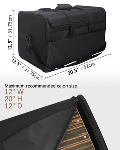 Muestra Gratuita, Venta al por Mayor, Bolsa para Baquetas de Tambor, Estilo Clásico, Impermeable, de Tela No Tejida Gruesa - Product Image 2