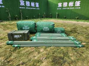 Carpa de Lona Chenya Personalizada, de Doble Capa, para las Cuatro Estaciones, con un Dormitorio, Resistente, para Trabajadores, con Capacidad para 50 Personas - Product Image 4