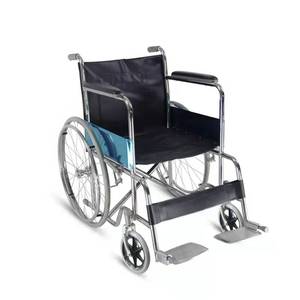 Silla de Ruedas Manual Plegable, Ligera y Portátil para Personas Mayores, Discapacitados, Pacientes, Cuidado <span class=keywords><strong>en</strong></span> el Hogar y <span class=keywords><strong>Hospital</strong></span> - Product Image 4