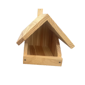 Mangeoire à oiseaux Maison d'oiseau en bois personnalisée pour l'extérieur - Product Image 2