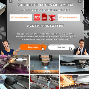 Équipement de fabrication de tôles d'aluminium, découpe laser, pliage, estampage, soudage, fabrication de boîtiers - Product Image 5