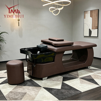 Matériel de salon de coiffure en gros : Lit de lavage de tête style thaïlandais, table de massage et de shampoing multi-usages
