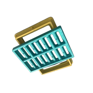 Grille d'évacuation en <span class=keywords><strong>BMC</strong></span> durable et légère avec <span class=keywords><strong>cadre</strong></span> pour drainage extérieur de jardin - Product Image 3