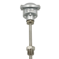 Boîtier de jonction pour thermocouple ST801-1 en SUS316 résistant à la corrosion, conception multi-diamètres de tuyaux, fil compensateur en silicone