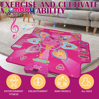 Tapis de danse électronique Jeu Musique et éclairage Challenge Jouets pour danser sur une couverture Jeux de sol
