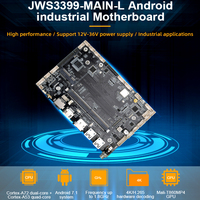 Carte mère industrielle neuve Mipi caméra RK3399 pour Mini Pc industriel, composant Pc industriel, compatible avec bras Android r232 EDP Lvds