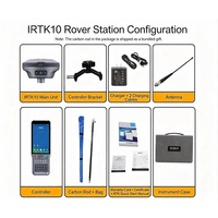 Récepteur GNSS RTK portable avec nouvelle navigation inertiale, prise en charge de toutes les constellations, système Linux pour équipement de relevé sur le terrain