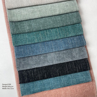 Haut de gamme sur mesure rideau Chenille tissu épais Hometextile canapé tissu 100% polyester matériau artificiel tissu