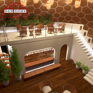 12M 15m lục giác trắc địa kính mái vòm lều với gác lửng cho sự kiện và quán cà phê - Product Image 6