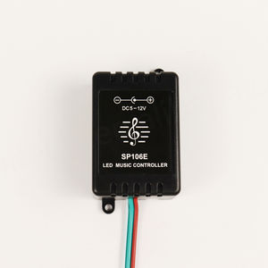 Control Remoto RF de 9 Teclas SP106E con Sincronización Musical, DC 5-12V, Luz LED Activada por Sonido para Tiras de Píxeles RGB WS2812B WS2811 - Product Image 3