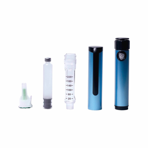 <b>Refillable</b> Metal NAD Injection <b>Pen</b> with 3ml Glass Cartridge Precision Applicator for Facial Care and Cosmetic Dosing - Product Image 6