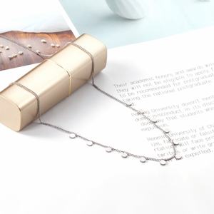 Collar de Lujo de Acero Inoxidable con Baño de Oro de 18k, Forma Redonda, Cadena Dorada para Fiesta - Product Image 6