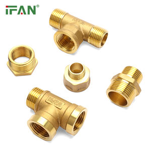IFAN Factory Supply 1/2 "-2" Pulgadas NPT BSP Rosca Reductor igual Conector macho hembra CW617 Accesorios <span class=keywords><strong>de</strong></span> tubería <span class=keywords><strong>de</strong></span> latón - Product Image 5