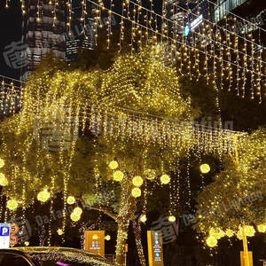 Guirnaldas de luces colgantes para decoración de patios y ambiente nocturno en el jardín - Product Image 5