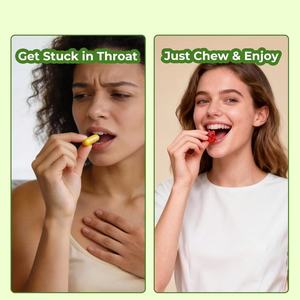 Gomitas de Vinagre de Sidra de Manzana con B12, <span class=keywords><strong>Sin</strong></span> <span class=keywords><strong>Gluten</strong></span>, Veganas, para el Metabolismo y Energí<span class=keywords><strong>a</strong></span> Diaria, Envío desde Almacén en EE. UU. - Product Image 6