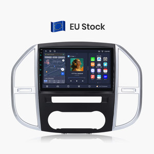 วิทยุติดรถยนต์ Junsun 10 นิ้ว ระบบไร้สาย CarPlay Android Plug and Play สำหรับรถยนต์ Mercedes Benz Vito W447 ปี 2014-2021 ชุดหัวหน้าจอพร้อมระบบนำทางและมัลติมีเดีย - Product Image 1