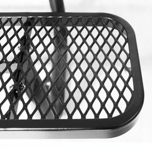 Tavolo da Picnic da giardino quadrato con panche allegate - Product Image 1