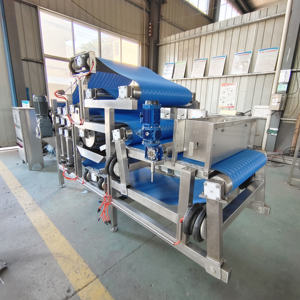 Presse à jus de pomme industrielle à bande transporteuse/Extracteur de jus de type bande transporteuse - Product Image 3