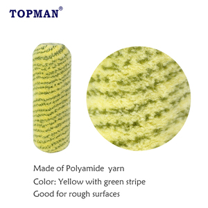 <span class=keywords><strong>Rouleau</strong></span> à <span class=keywords><strong>peinture</strong></span> en polyamide de qualité industrielle TOPMAN 9 pouces, qualité professionnelle, personnalisable, support OEM, cage à poils de 21 mm - Product Image 3