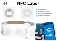 Étiquette NFC RFID passive 213 pour contrôle d'accès, mini autocollant pour téléphones mobiles