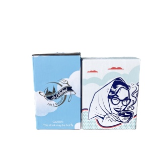 Scatola Premium Personalizzata per Torte da Asporto con Manico, Stampa <span class=keywords><strong>a</strong></span> Colori, Imballaggio in Carta per <span class=keywords><strong>Pasticceria</strong></span>, Dessert, Dolci, Caffè e Consegna Cibo - Product Image 1