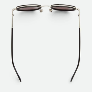 Bottega BV Retro Round Oval Sunglasses Metal Acetate Frame UV Protection Fashion Eyewear for Men Women Veneta - Product Image 4