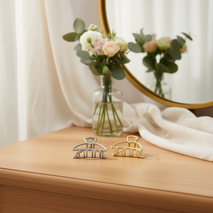 Pinces à cheveux triangulaires 4,5 cm en métal, petites pinces pour femmes, accessoire de mode pour cheveux - Product Image 5