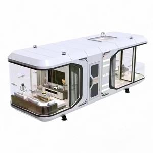Promocional Varios Durable Usando Casa Contenedor Grande Nueva Casa de Cápsula Espacial Modular Prefabricada Portátil - Product Image 4