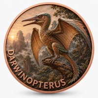 Pièce de monnaie en cuivre pur 999 de 5 oz, série dinosaures en relief, divers styles et couleurs, haute définition UV 3D, édition de collection