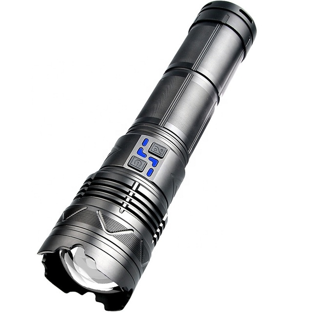 Cross-border Hot-selling Strong Laser Flashlight with Strong Light Rechargeable Multifunctional Rechargeable Flashlight