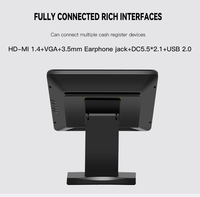 Terminal Punto de Venta con Pantalla Táctil de 15.6 Pulgadas, Sistema Android, Monitor para Cajero, Accesorios, Software Gratuito