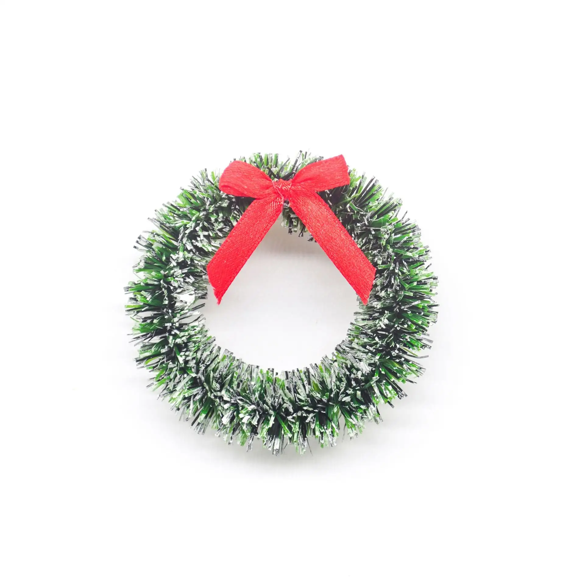 Wreath Christmas Mini Wreaths Rings Artificial Crafts Bowberry Decorations Door Hanging Wall Christmas Wreaths