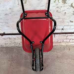 Carretilla de Mano OEM Personalizable de Alta Calidad con Estructura de Acero Cerrada y Ruedas Usadas, Carretilla de Mano Africana para Carritos y Carretillas - Product Image 2